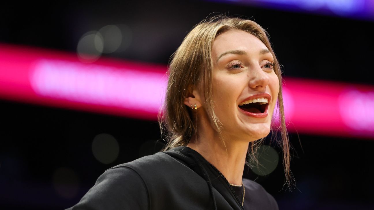 Cameron Brink revela que su prometido se presentó por correo electrónico