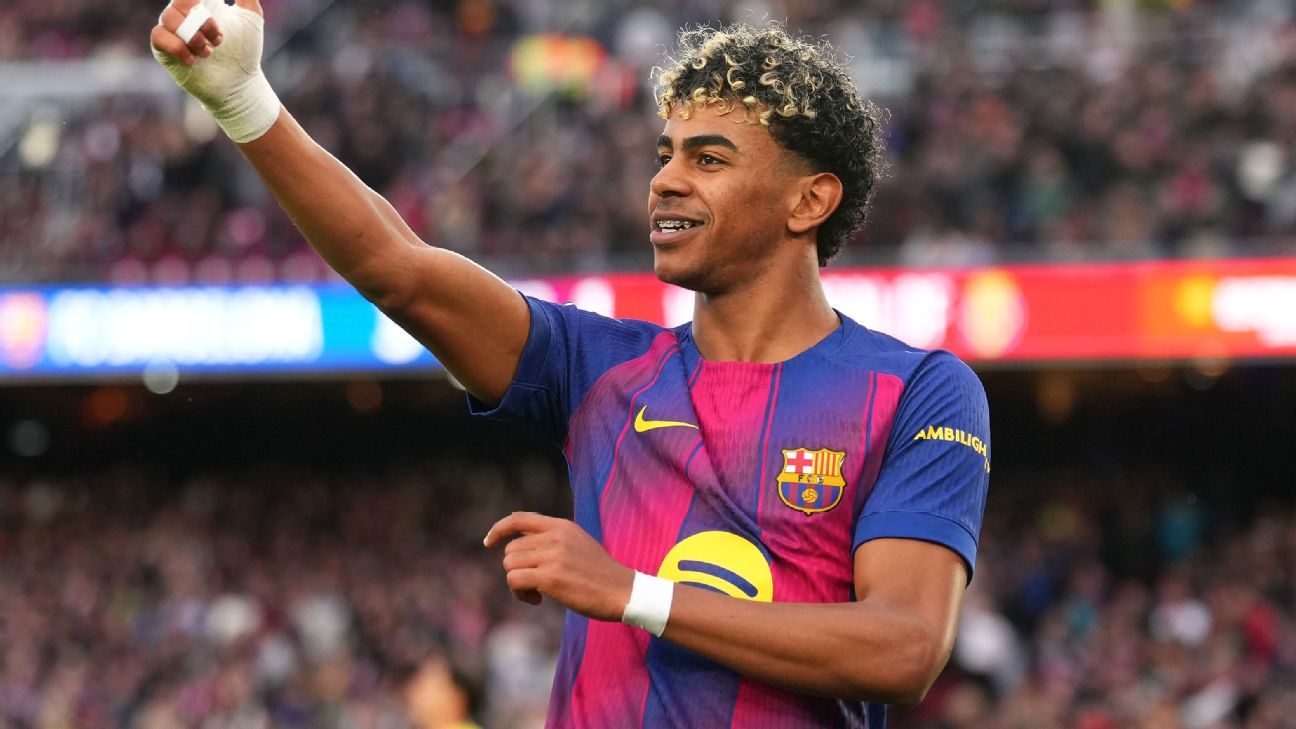 Lamine Yamal tras el primer hat-trick de su carrera: estoy “feliz” de nuevo.