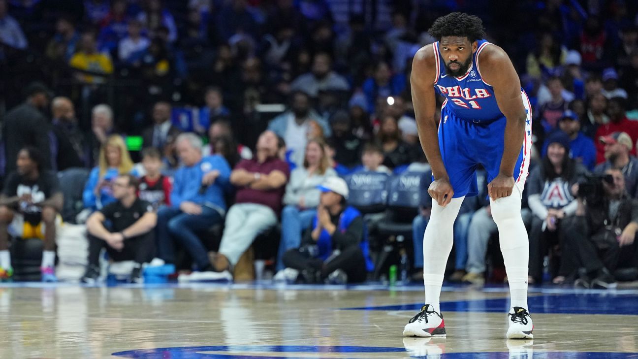Embiid 76ers se perderá al menos 3 partidos por tensión