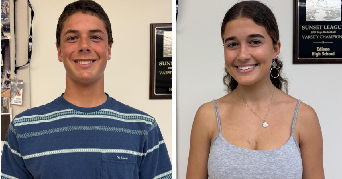 Discusión de preparación: Edison produce los surfistas del año de la Sunset League