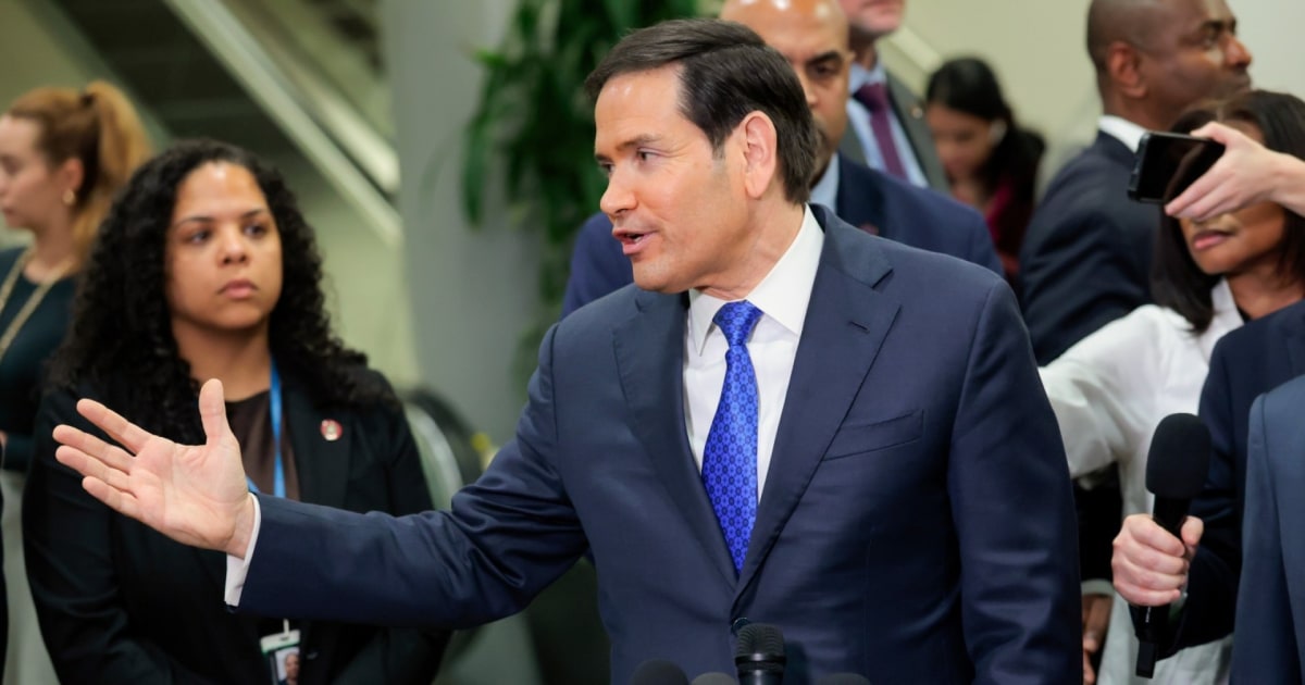 Rubio aborda la acción militar en Irán mientras se encuentra en el Capitolio para informar a los legisladores