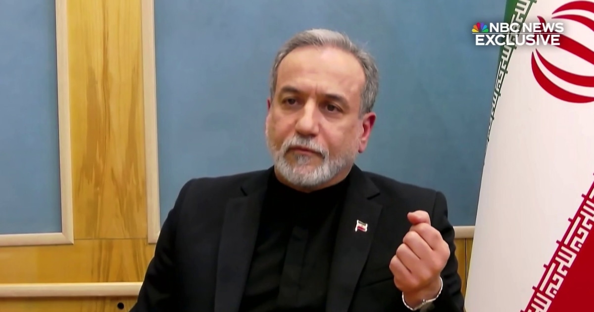 Ministro de Relaciones Exteriores iraní dice que Irán está listo para una posible invasión terrestre de Estados Unidos