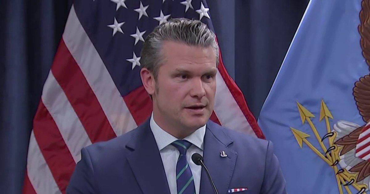 “Acabamos de empezar a luchar”, dice Hegseth sobre la guerra con Irán