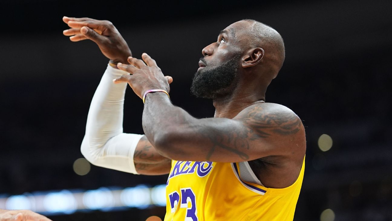 LeBron James supera a Kareem Abdul-Jabbar por la mayor cantidad de tiros de campo realizados en la historia de la NBA
