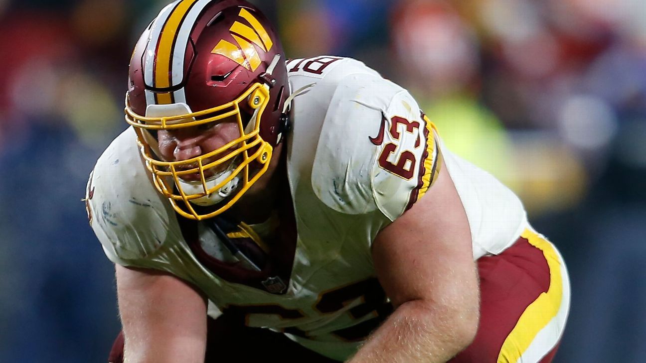 Los Chargers están llegando a un acuerdo con C. Tyler Biadasz, según una fuente