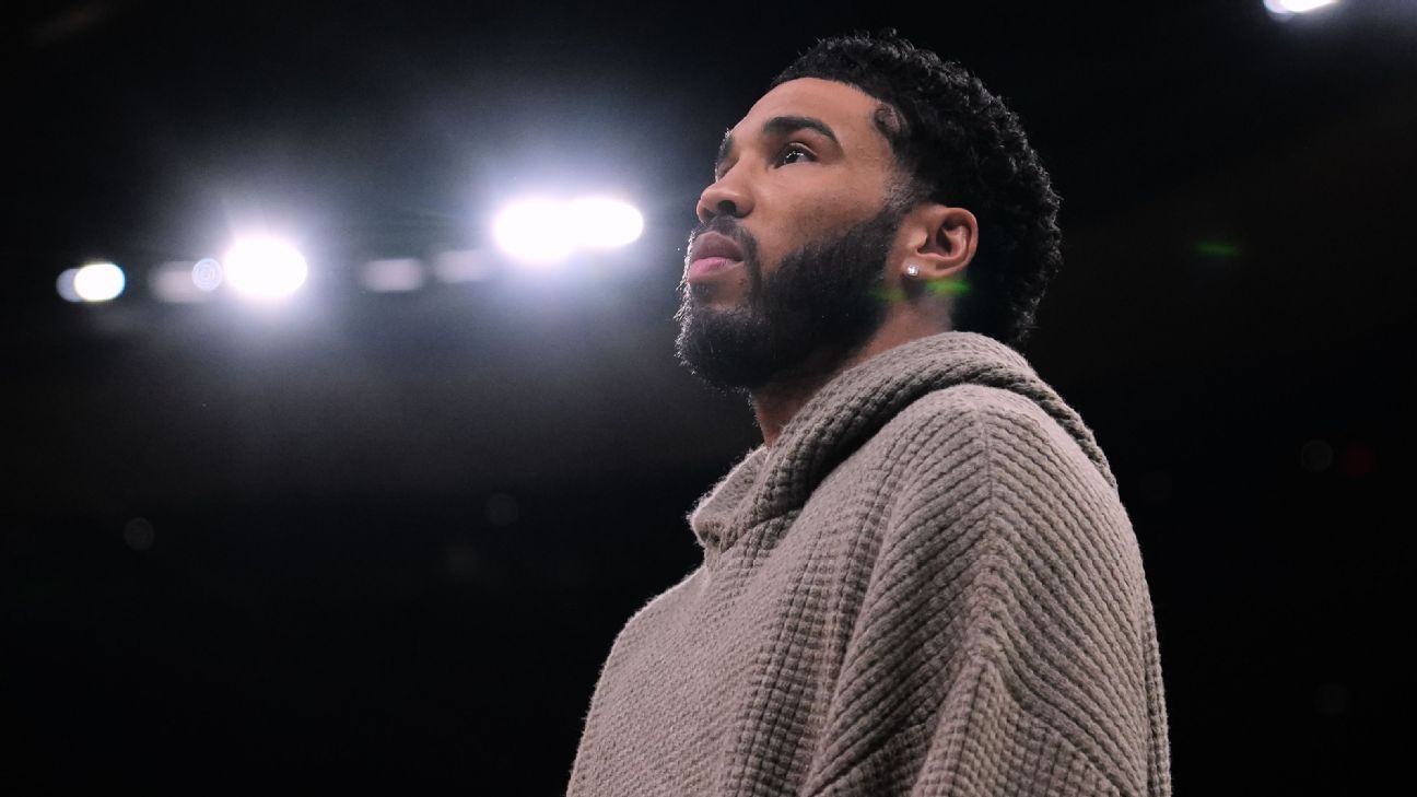 Jayson Tatum (Aquiles) de los Celtics estará listo para regresar el viernes