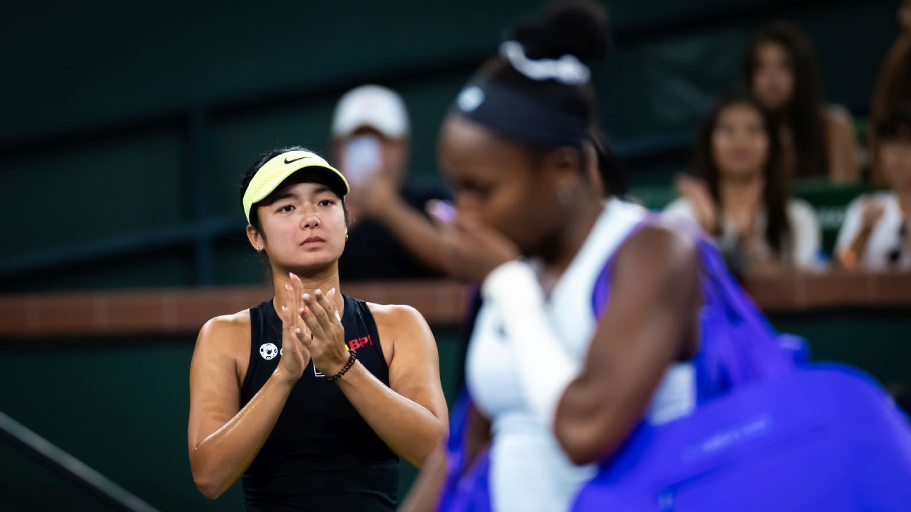Alex Eala alcanza Ro16 en Indian Wells mientras Coco Gauff se retira