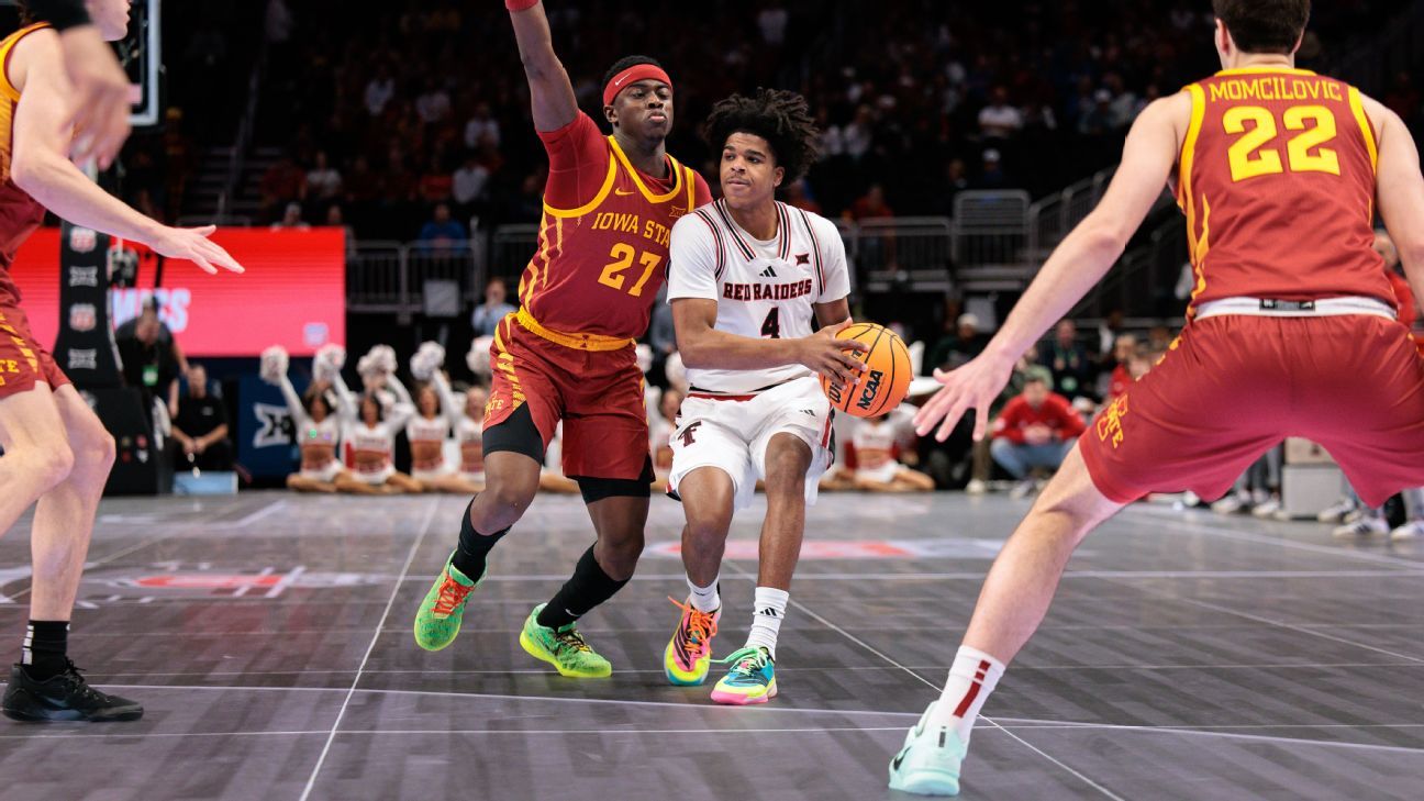 Anderson de Texas Tech flexiona sus músculos en el piso de vidrio Big 12