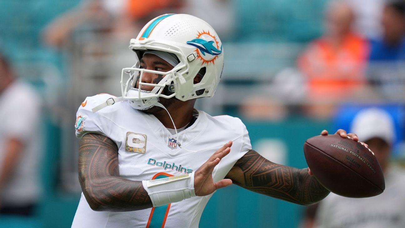 Gerente general de los Falcons: Tagovailoa competirá con Penix por el puesto