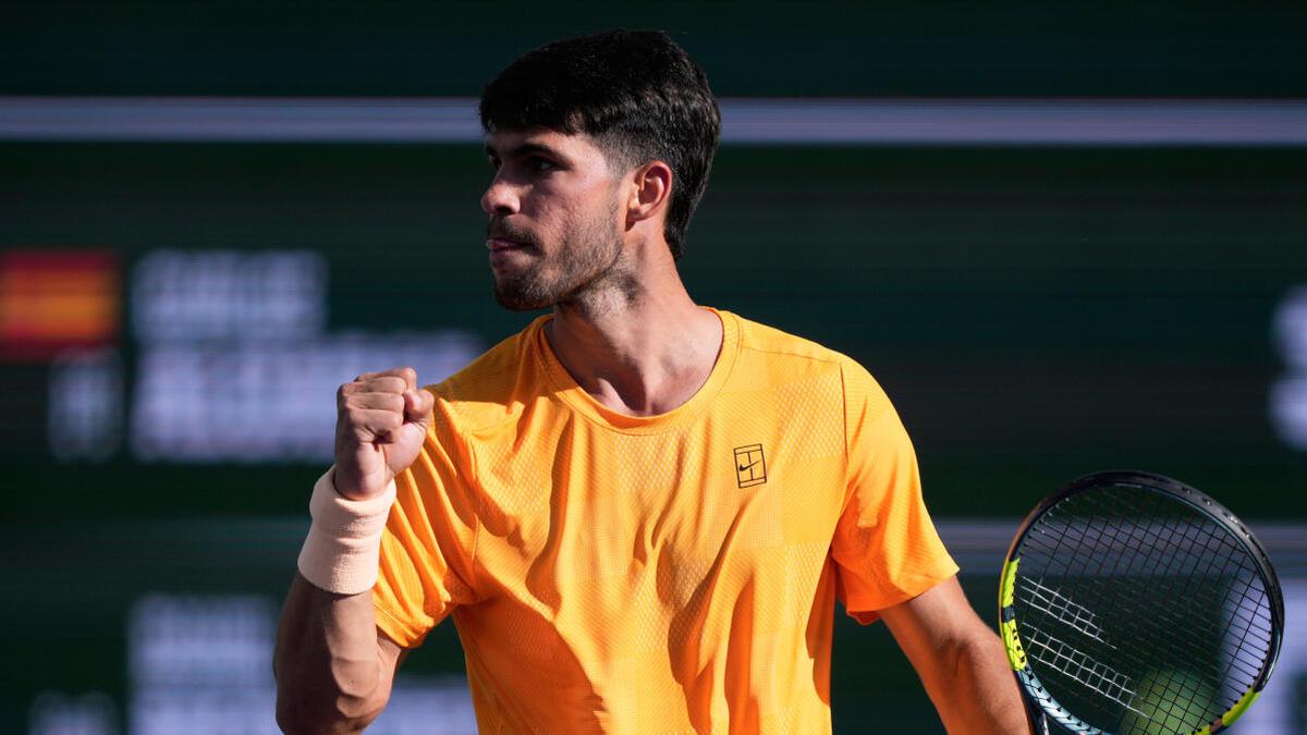 Indian Wells: Alcaraz no pierde el optimismo tras la derrota de Medvedev, dice: “Los jugadores tienen que darlo todo para ganarme”