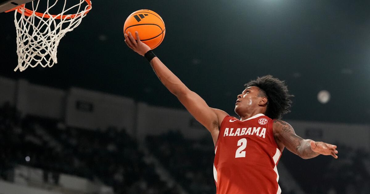 Aden Holloway de Alabama arrestado por cargos de drogas antes de March Madness