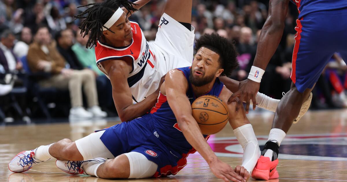 Cade Cunningham de los Pistons estará fuera al menos dos semanas por un colapso pulmonar