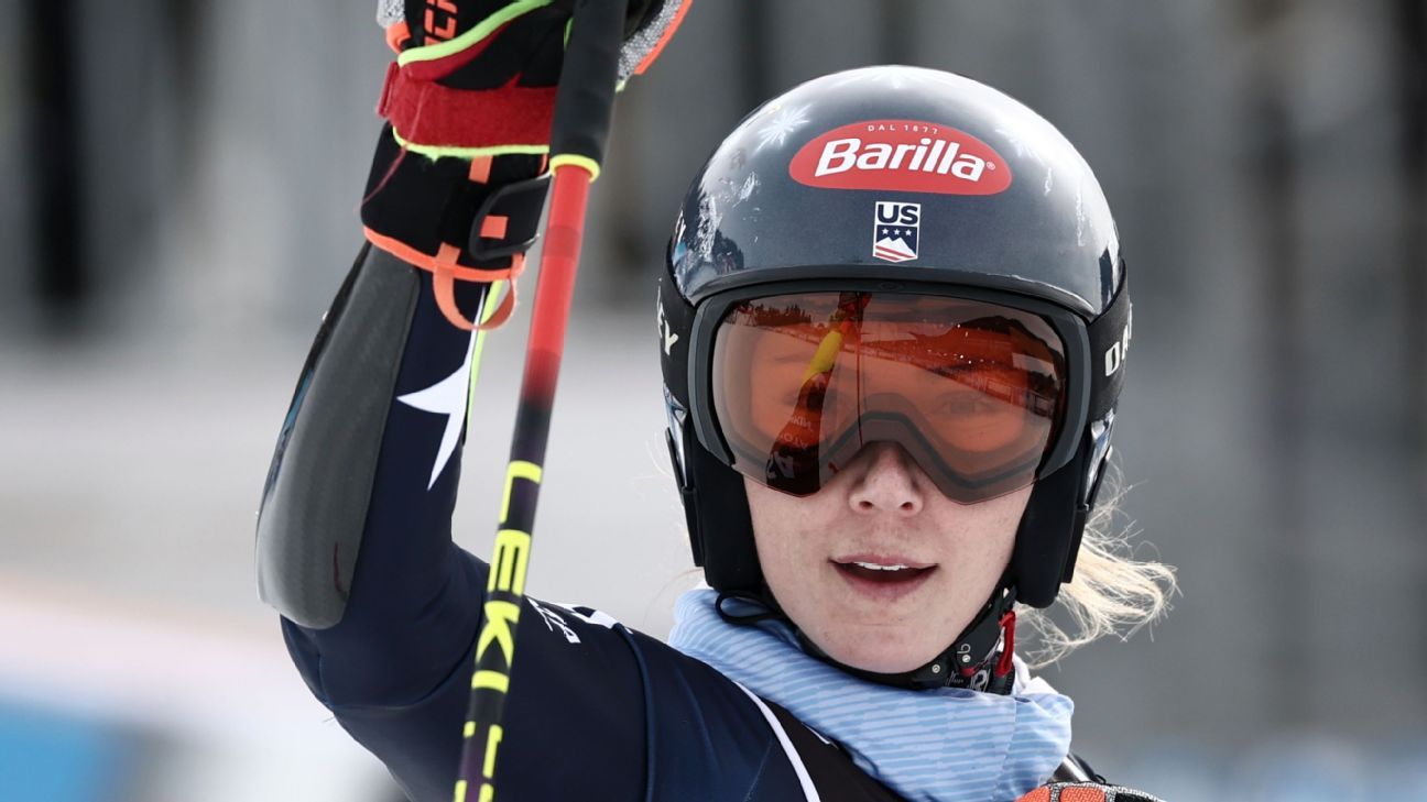 Mikaela Shiffrin gana un sexto título mundial de esquí, un récord