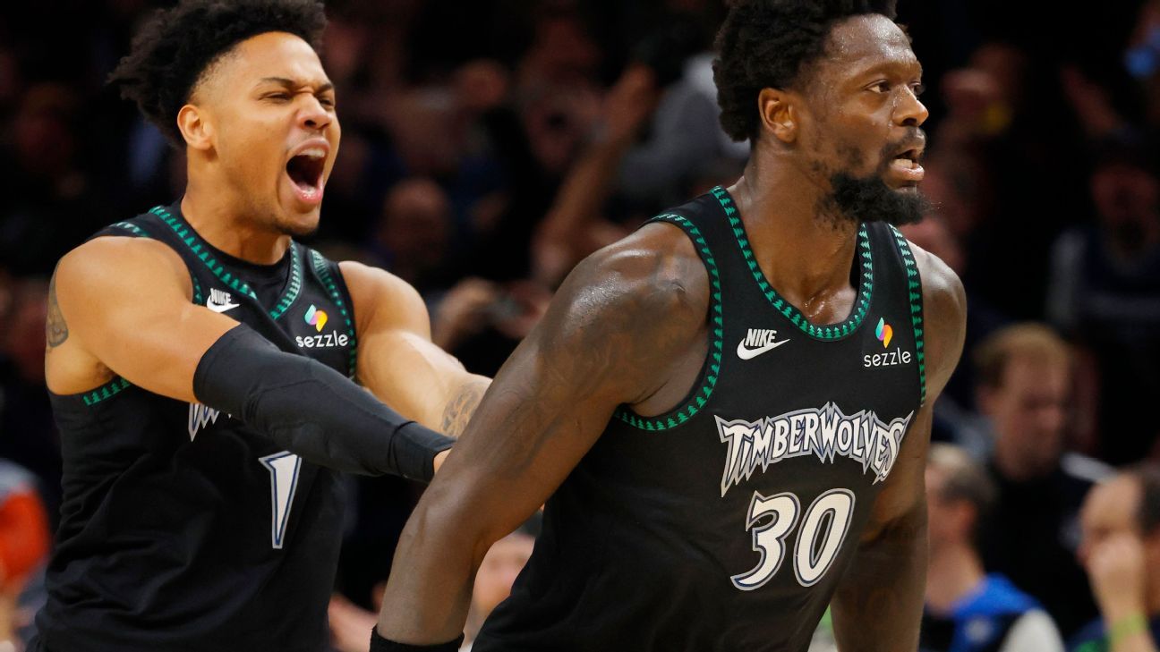 Los Timberwolves registran la mayor remontada en tiempo extra en la historia de la NBA