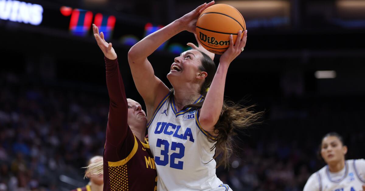 Torneo de la NCAA: las mujeres de UCLA derrotan a Minnesota para avanzar a Elite Eight