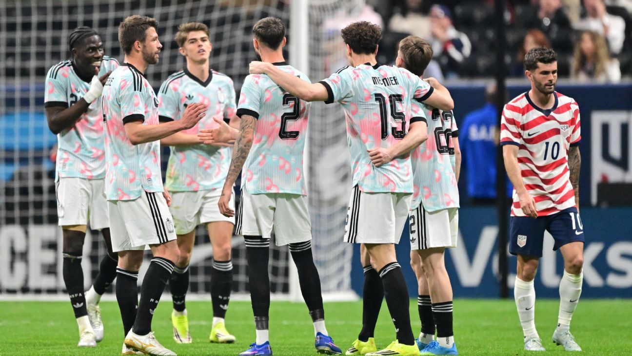 USMNT rechazado por Bélgica durante los preparativos del Mundial