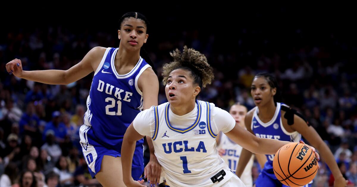 Las mujeres de UCLA derrotan a Duke para avanzar a la Final Four del torneo de la NCAA