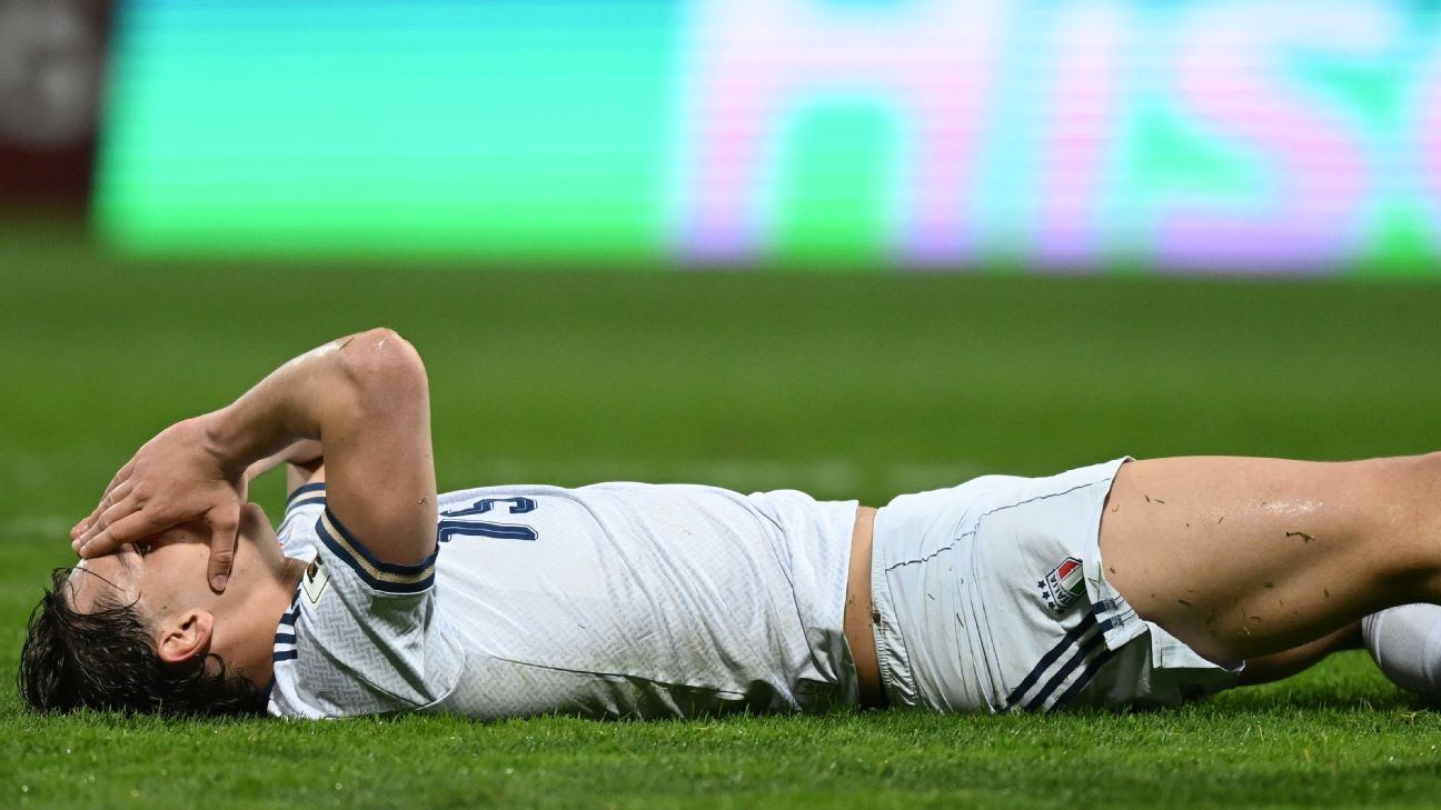 Italia pierde su tercer título liguero consecutivo tras caer ante Bosnia en la tanda de penaltis