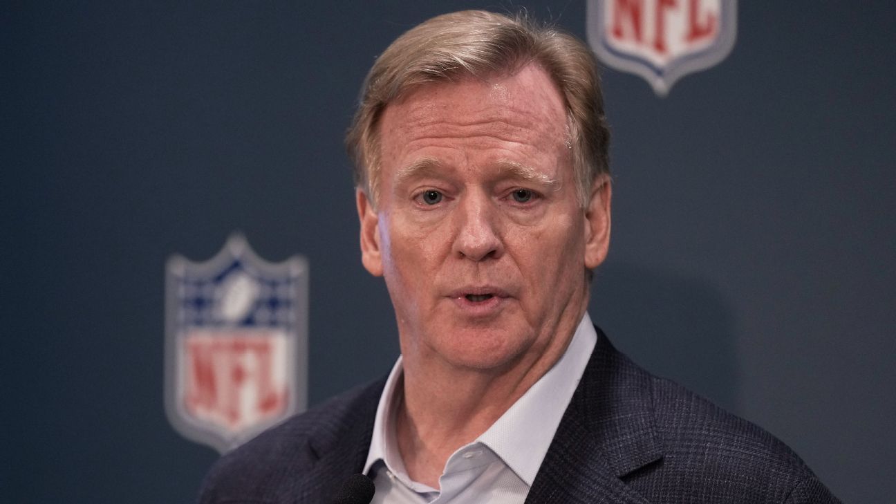 Goodell apoya la Regla Rooney y dice que la diversidad es un “beneficio” para la NFL