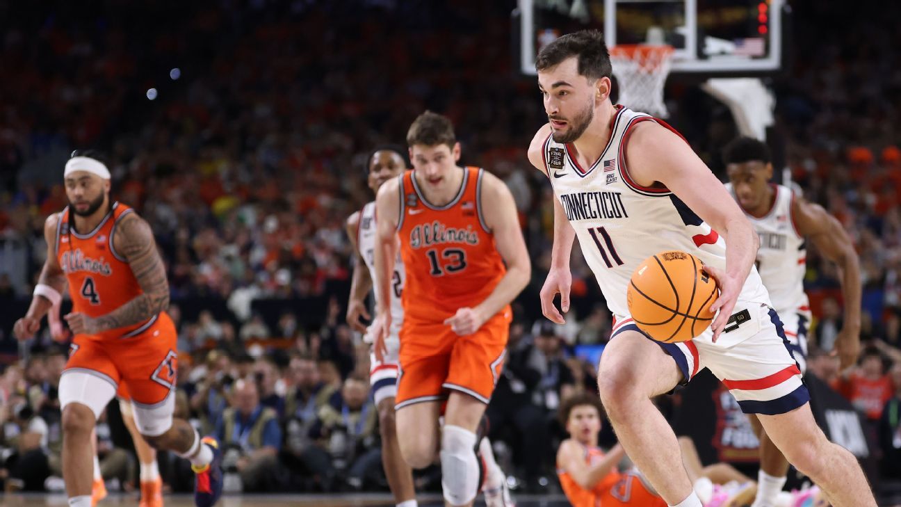 UConn derrota a Illinois para avanzar al tercer juego por el título en cuatro años