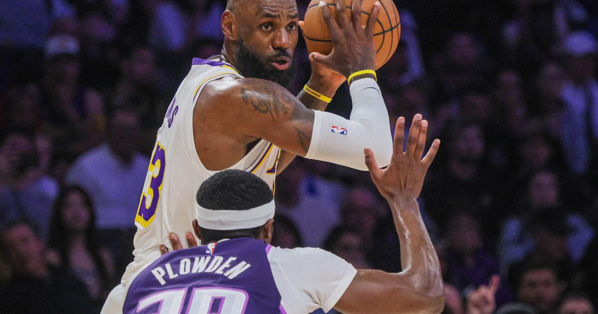 LeBron James de los Lakers no jugará esta noche contra los Thunder