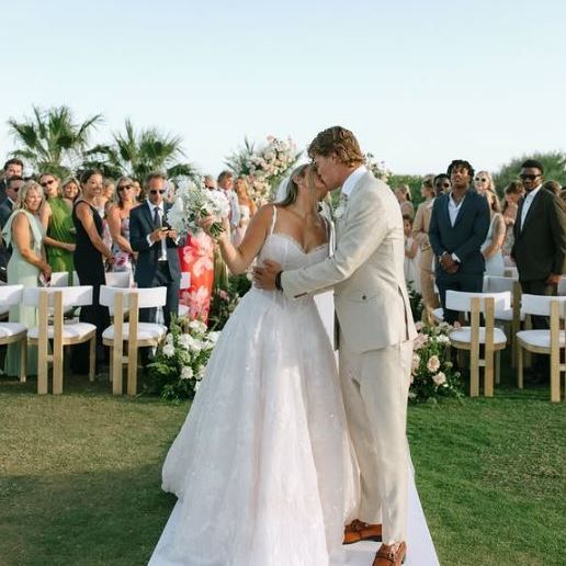 JJ McCarthy y Katya Kuropas se casan en México