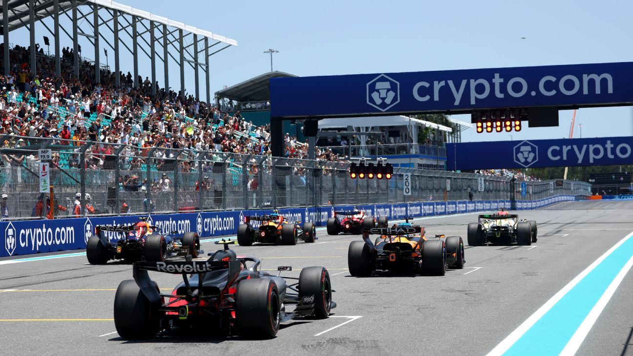 Calendario del Gran Premio de F1 de Miami en duda por amenaza de tormenta
