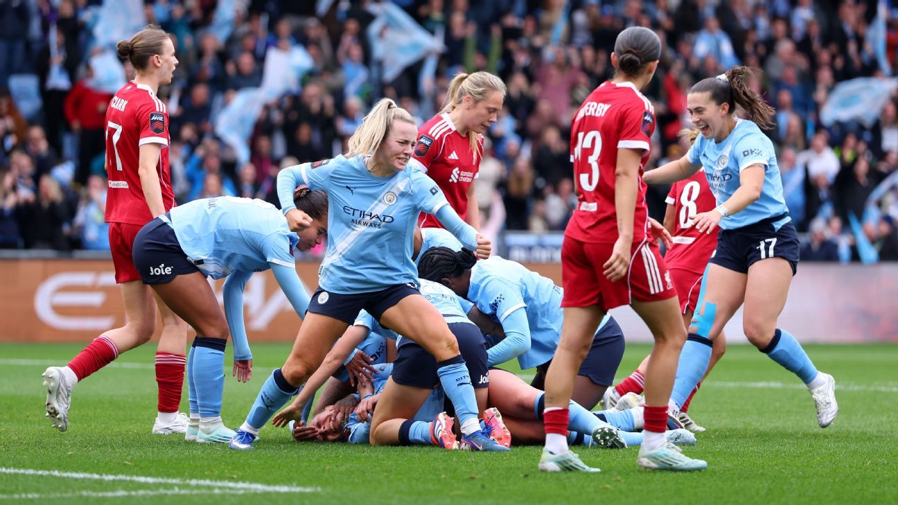 La última victoria del Manchester City hace que el Arsenal consiga el título de la WSL