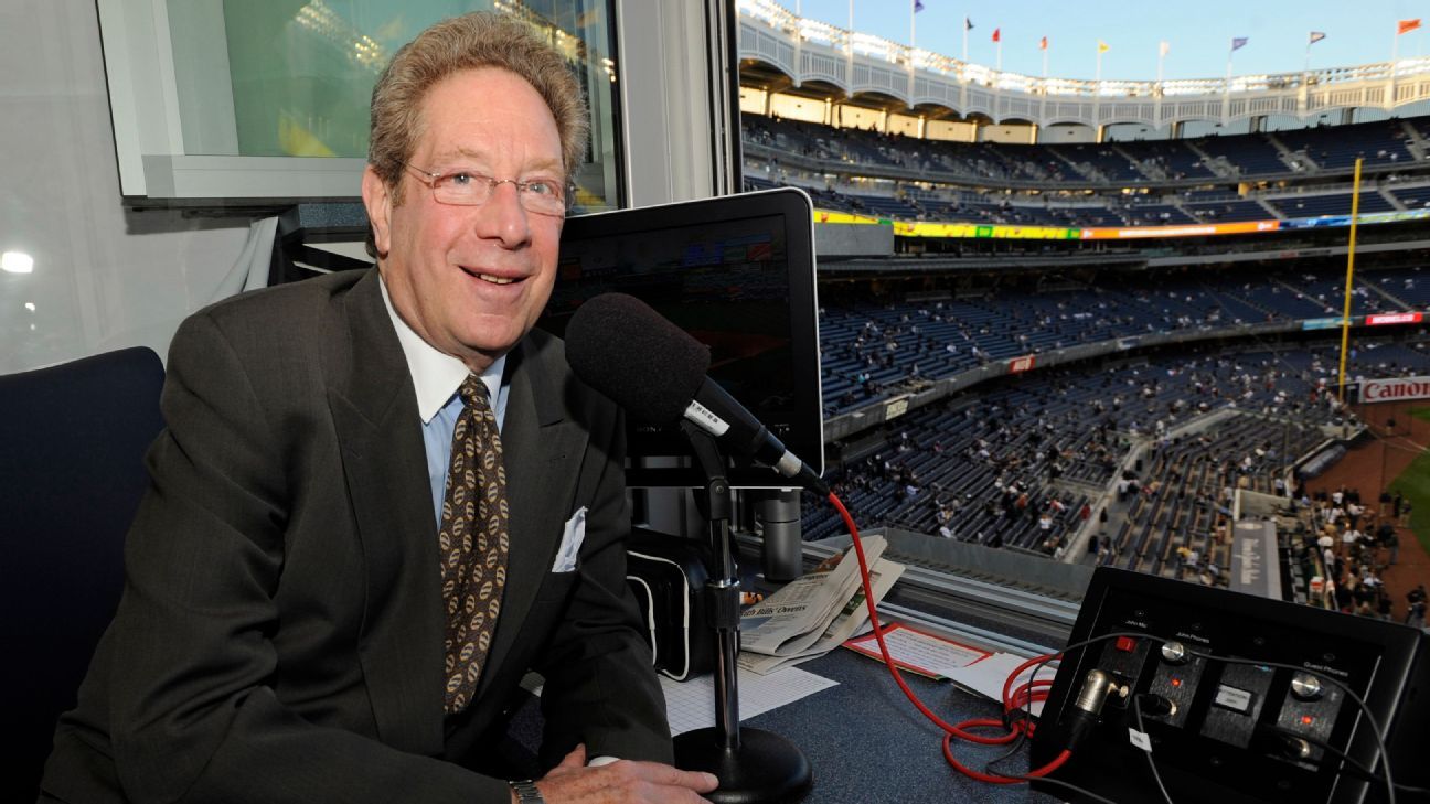 John Sterling fue la voz perfecta para los Yankees y sus fanáticos.