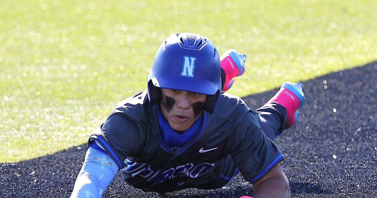 Estudiante de primer año logra la salvación del año para impulsar el ascenso de Norco al puesto número uno del béisbol de secundaria