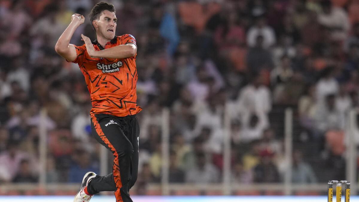 IPL 2026: el capitán de los Sunrisers Hyderabad, Pat Cummins, multado por ritmo lento en el partido contra los Gujarat Titans