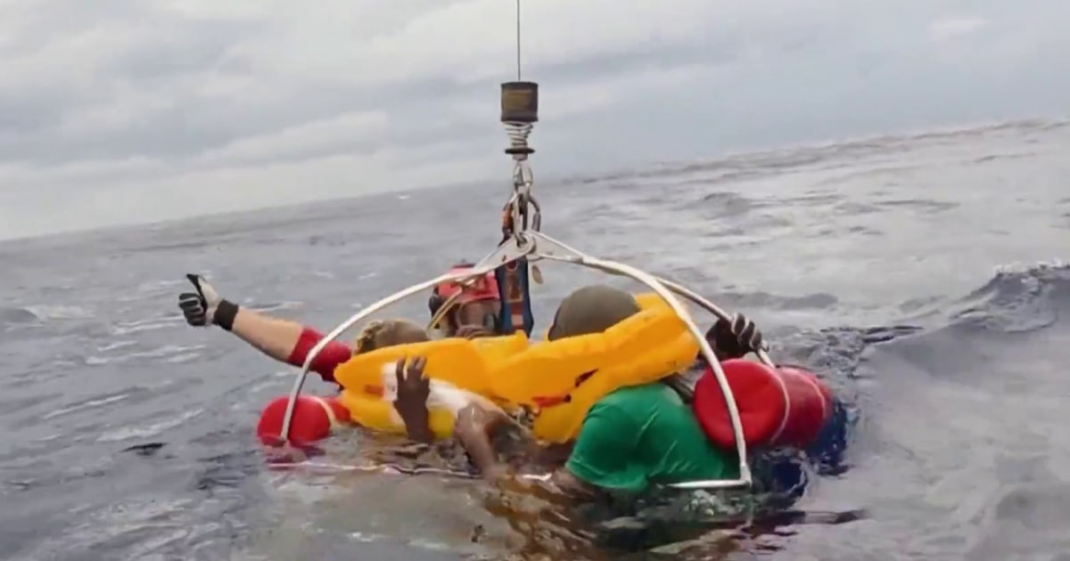Un nuevo vídeo muestra el increíble rescate de los supervivientes de un accidente aéreo