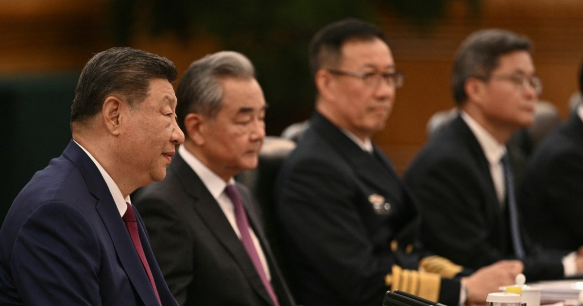El presidente chino, Xi Jinping, pronuncia el discurso de apertura de las negociaciones bilaterales