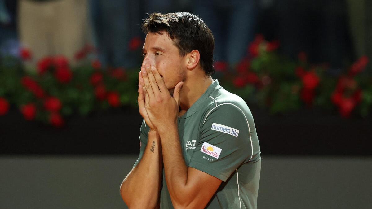 Abierto de Italia 2026: Darderi derrota a Jodar en una épica nocturna para llegar a semifinales