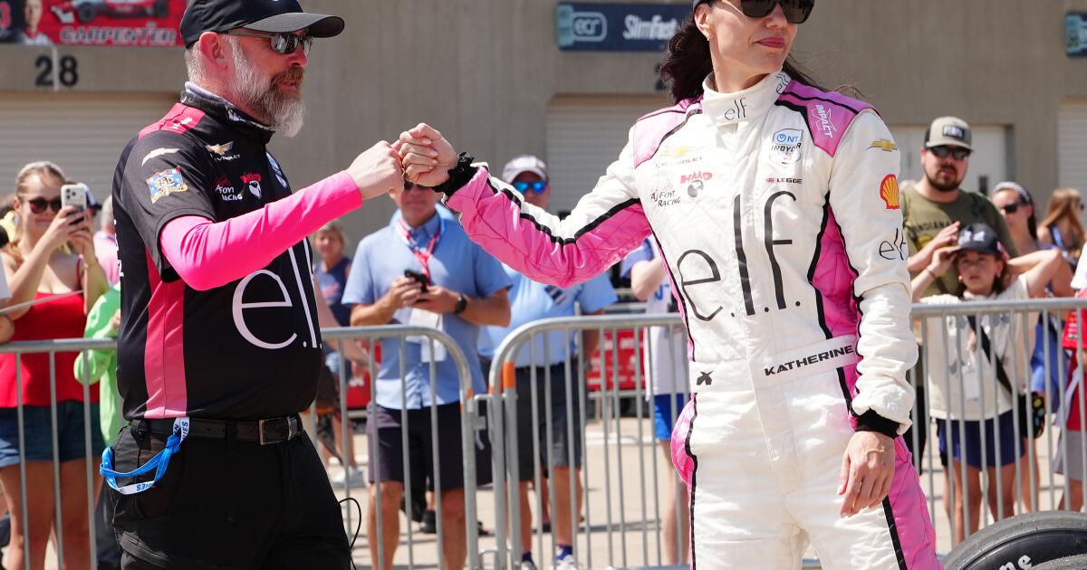 Katherine Legge intenta “The Double”, la Indy 500 y la Coca-Cola 600