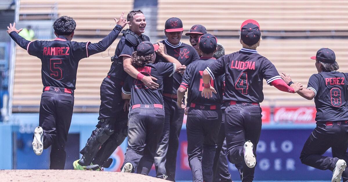 Verdugo Hills gana el título de béisbol de la División I de la Sección de la Ciudad