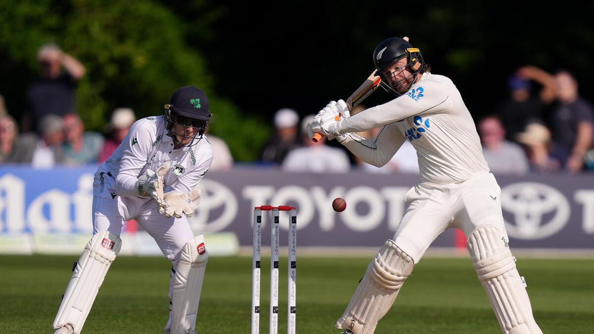 Resultado en vivo de IRE vs NZ, prueba única del día 2: Nueva Zelanda 361/5; Ojo de kiwi en total después de las edades Ravindra, Blundell