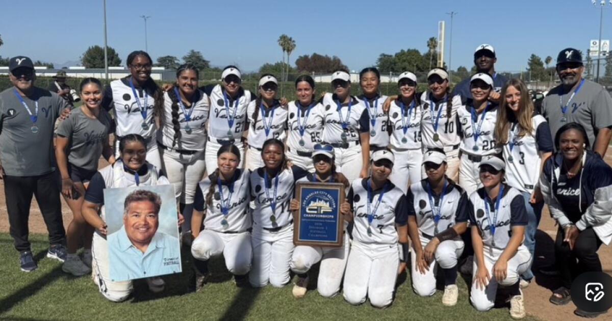 Resumen de preparación de softbol: Venecia gana el título de la División I de la Sección de la Ciudad