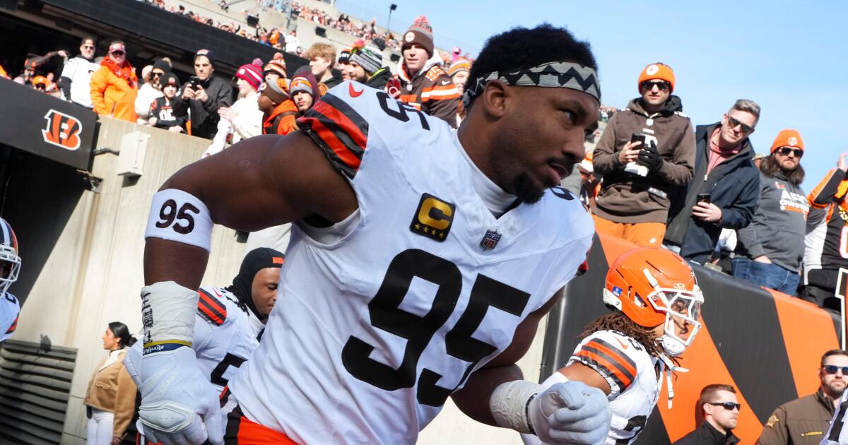 Los Rams adquieren a Myles Garrett para el éxito de taquilla Jared Verse