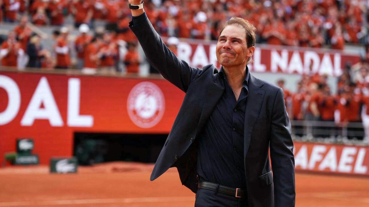 Mientras se estrena la serie documental de Netflix, Nadal dice que “casi nunca” juega tenis después de su retiro