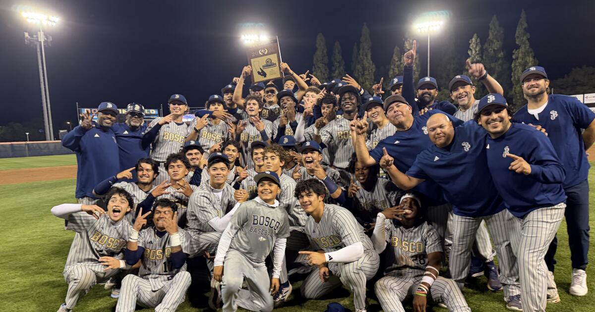 Clasificación final del Times entre los 25 mejores béisbol de escuelas secundarias para 2026