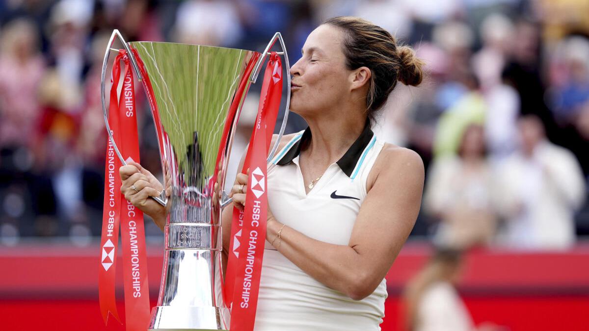 La campeona defensora Tatjana Maria, sorprendida por el desaire del comodín en el Queen’s Stadium