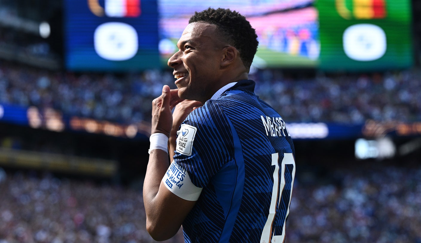 Kylian Mbappé marca su gol número 14 en el Mundial y supera a Lionel Messi y Pelé en la lista de todos los tiempos
