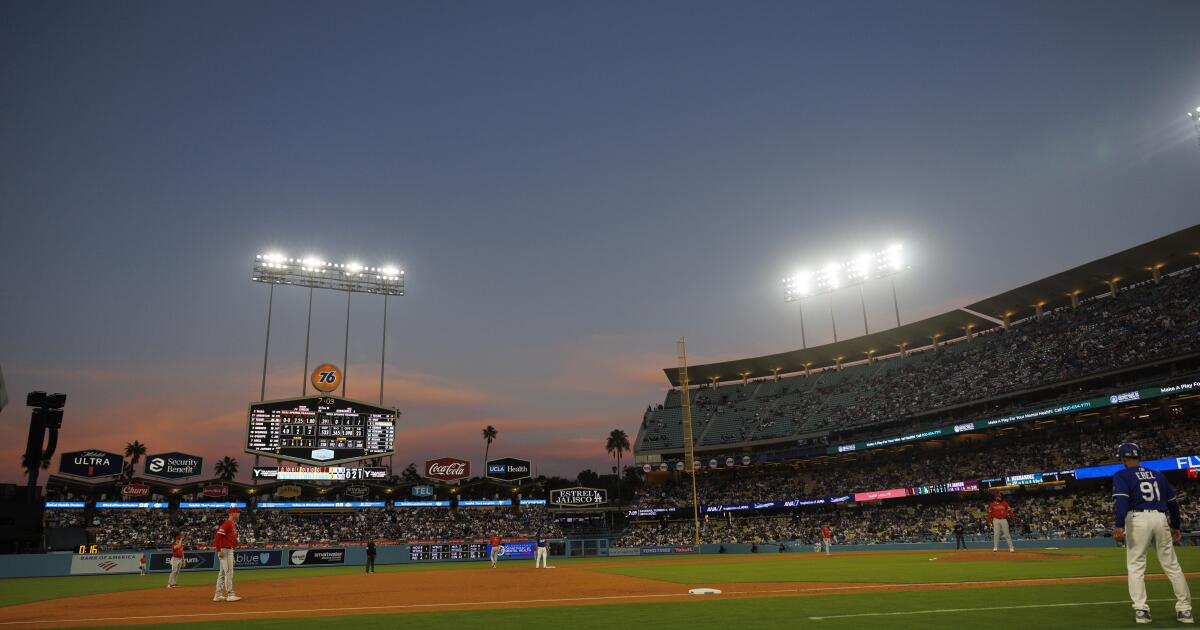 El cambio climático podría tener un lado positivo. Más jonrones en el Dodger Stadium