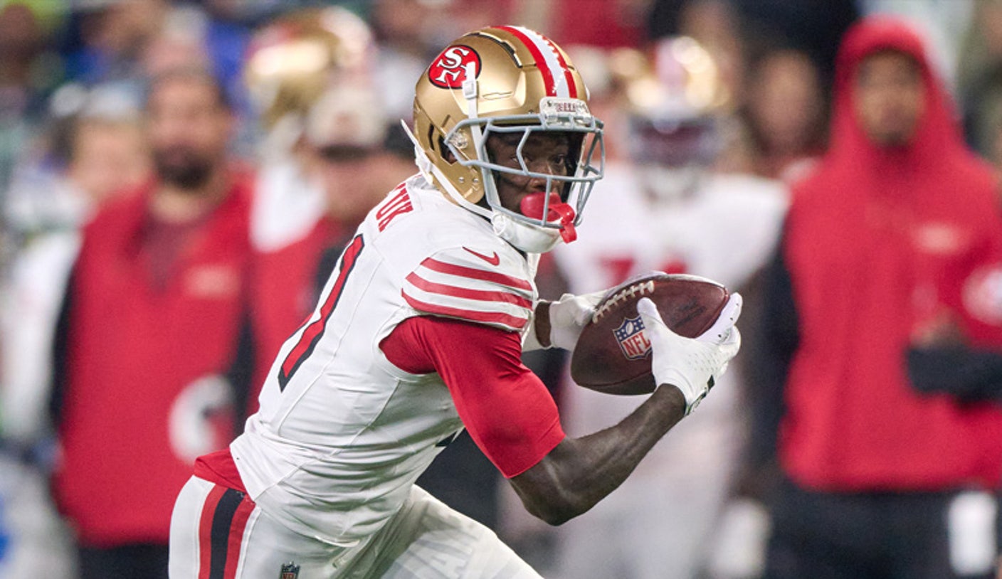 ¿Levantando granizo? El WR de los 49ers, Brandon Aiyuk, grita “Go Commanders” en una publicación social