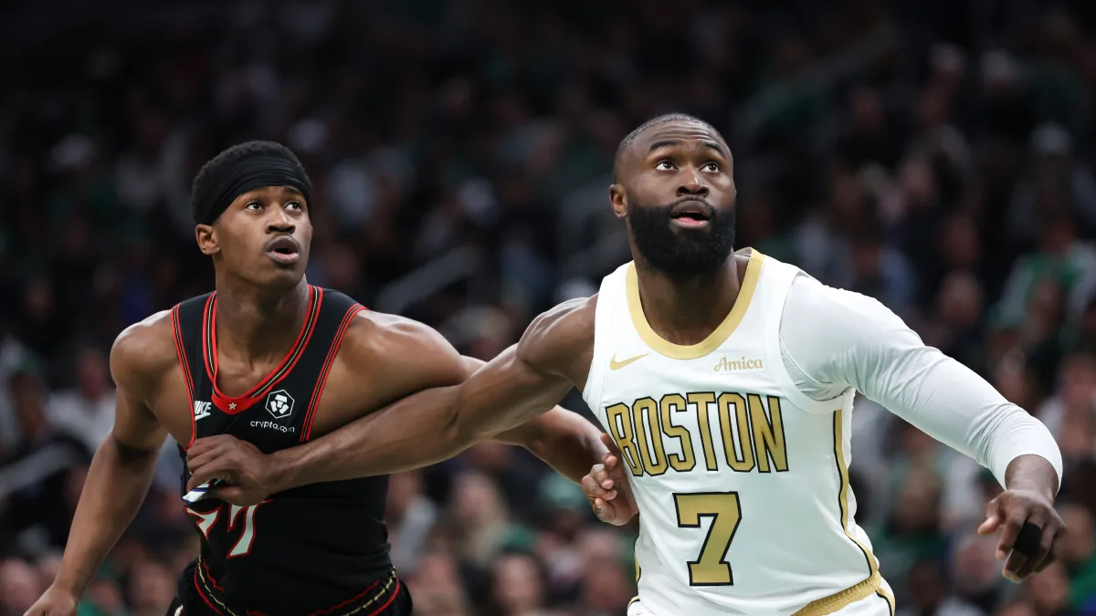 Los 76ers rechazan la oferta comercial de los Celtics Wild Jaylen Brown por VJ Edgecomb, según un informe