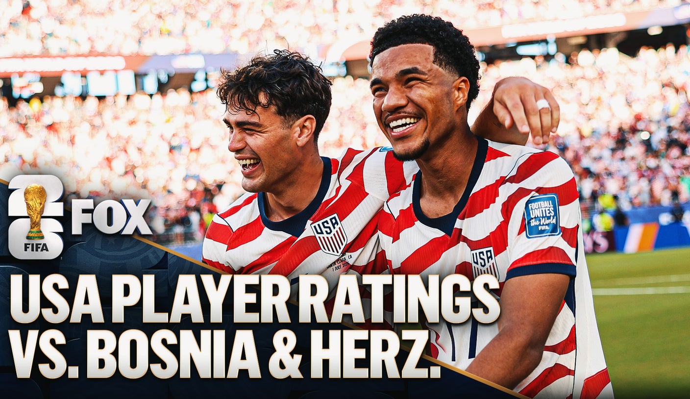 Calificaciones de jugadores de USMNT vs. Bosnia-Herzegovina: EE. UU. se recupera después de la tarjeta roja