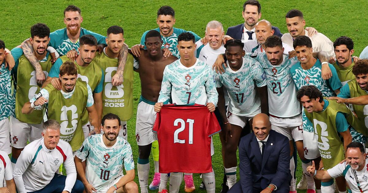 Diogo Jota homenajeado por Cristiano Ronaldo tras su victoria en el Mundial