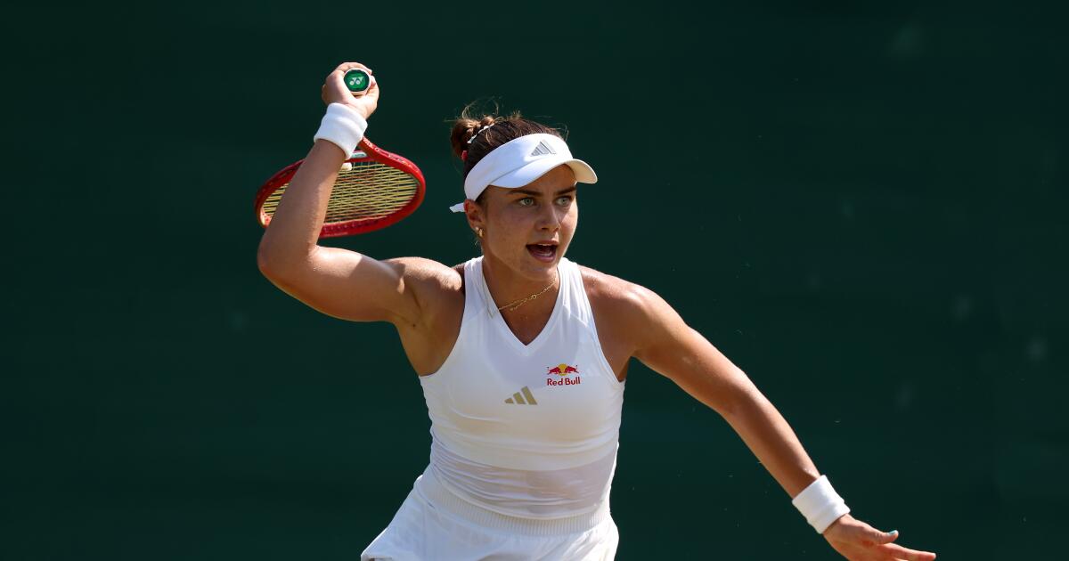 Iva Jovic persigue la victoria sobre Jessica Pegula en su partido individual de Wimbledon