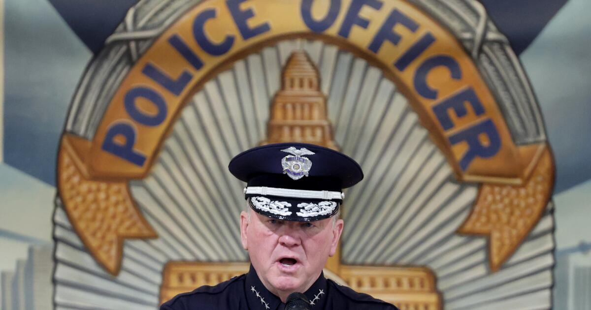 LAPD puede cancelar algunas clases de la academia de policía antes de los Juegos Olímpicos de 2028